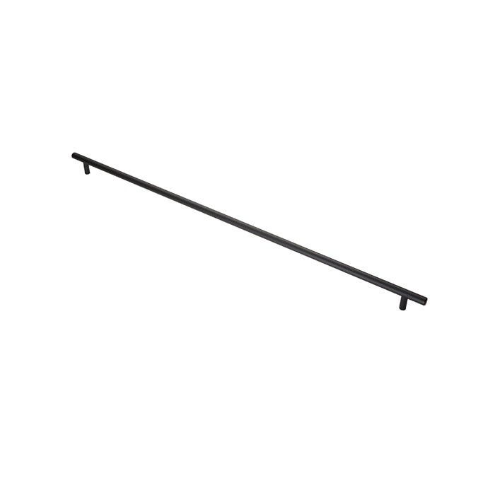 Steel T-Bar Handle 608mm - Matt Black - FTD445MMB
