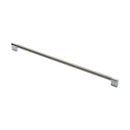 Carlisle Brass - Keyhole Handle 448mm - Satin Nickel / Polished Chrome - FTD470JSNCP - Choice Handles