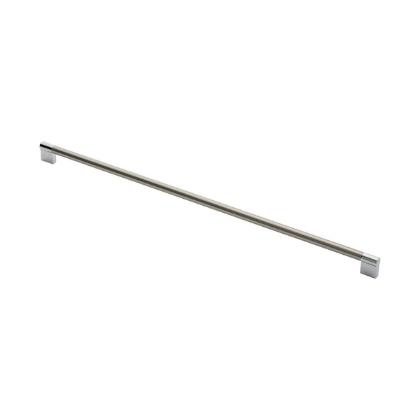 Carlisle Brass - Keyhole Handle 576mm - Satin Nickel / Polished Chrome - FTD470LSNCP - Choice Handles