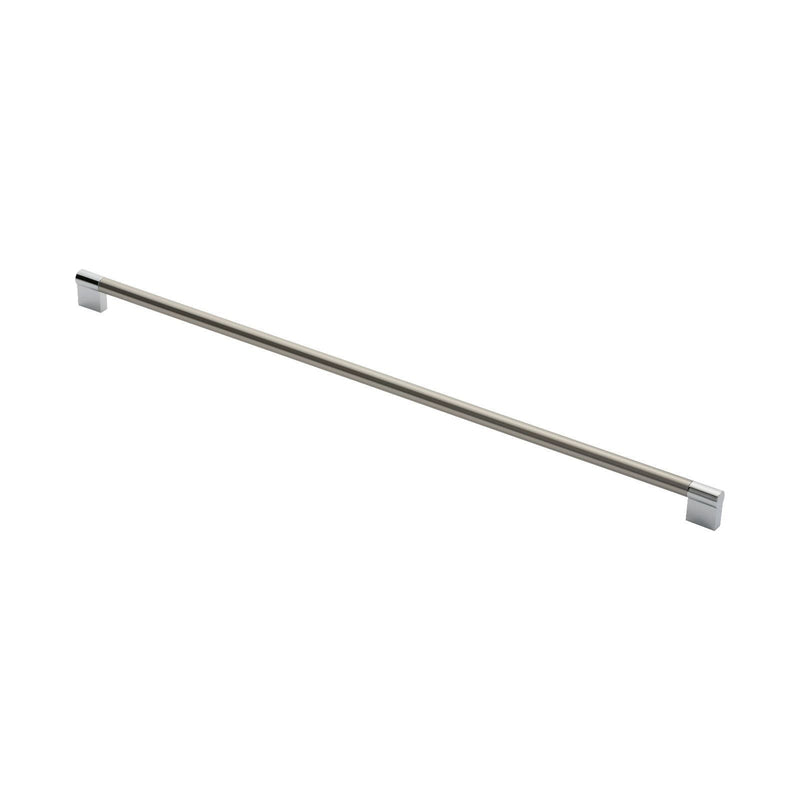Carlisle Brass - Keyhole Handle 576mm - Satin Nickel / Polished Chrome - FTD470LSNCP - Choice Handles