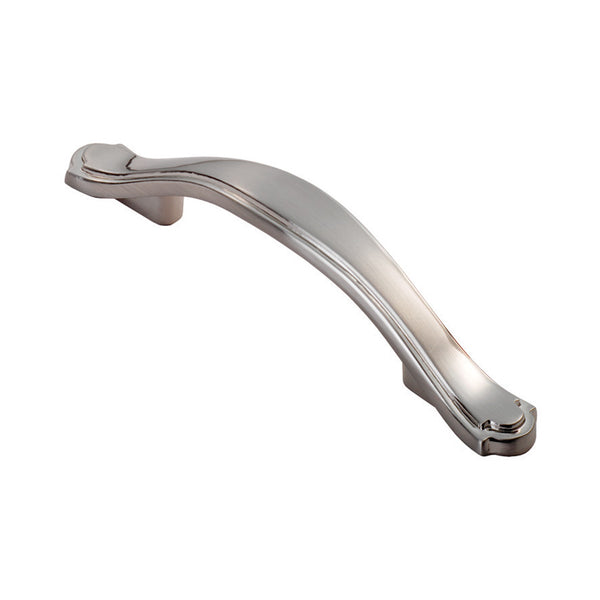 Carlisle Brass - Stepped Edge Bow Handle 76mm - Satin Nickel - FTD505SN - Choice Handles