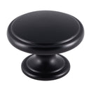 Carlisle Brass - Oxford Knob 38mm - Matt Black - FTD524MB - Choice Handles
