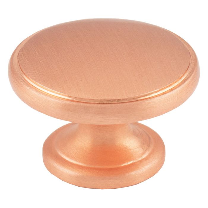 Carlisle Brass - Oxford Knob 32mm - Satin Copper - FTD524SSCO - Choice Handles