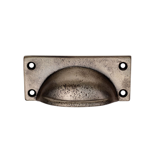 Square Plate Cup Handle - Pewter Effect - FTD5520PE - Choice Handles