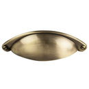 Cup Pattern Handle 64mm - Antique Burnished Brass - FTD555ABB - Choice Handles