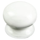 Carlisle Brass - Porcelain Knob 30mm - Porcelain White - FTD620APWH - Choice Handles