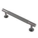 Carlisle Brass - FTD Knurled Pull Handle 128mm c/c - Anthracite - FTD700BANT - Choice Handles