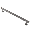 Carlisle Brass - FTD Knurled Pull Handle 224mm c/c - Anthracite - FTD700EANT - Choice Handles