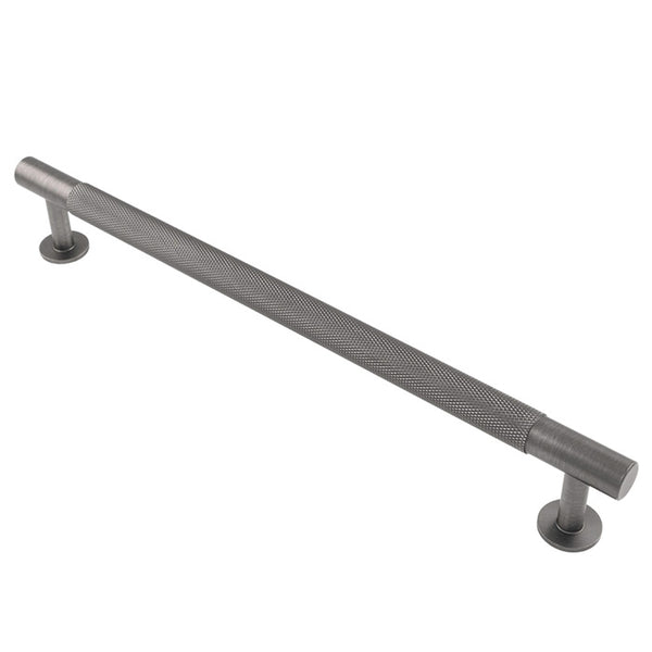 Carlisle Brass - FTD Knurled Pull Handle 224mm c/c - Anthracite - FTD700EANT - Choice Handles