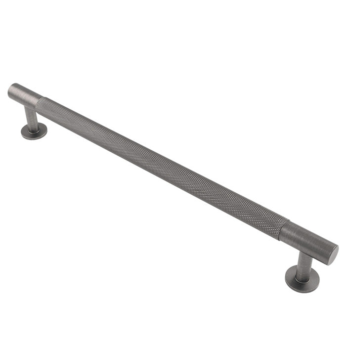 Carlisle Brass - FTD Knurled Pull Handle 224mm c/c - Anthracite - FTD700EANT - Choice Handles