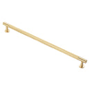 Carlisle Brass - FTD Knurled Pull Handle 320mm c/c - Satin Brass - FTD700HSB - Choice Handles