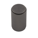 Carlisle Brass - Knurled Knob 30mm - Anthracite - FTD702ANT - Choice Handles