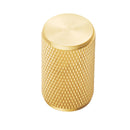 Carlisle Brass - Knurled Knob 30mm - Satin Brass - FTD702SB - Choice Handles