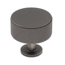 Carlisle Brass - Knurled Radio Knob 35mm - Anthracite - FTD703ANT - Choice Handles