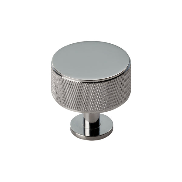 Carlisle Brass - Knurled Radio Knob 35mm - Polished Chrome - FTD703CP - Choice Handles