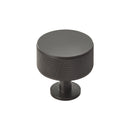 Carlisle Brass - Knurled Radio Knob 35mm - Matt Black - FTD703MB - Choice Handles
