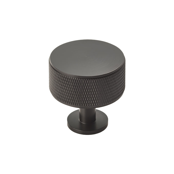 Carlisle Brass - Knurled Radio Knob 35mm - Matt Black - FTD703MB - Choice Handles