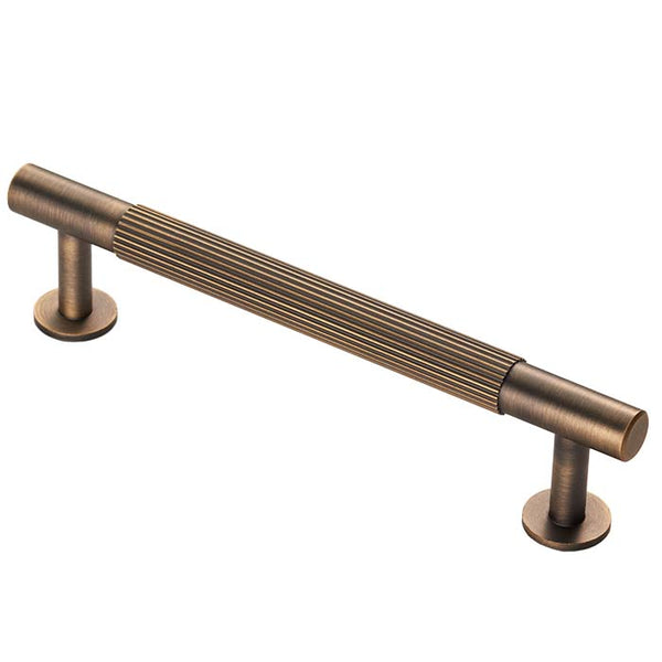 Carlisle Brass - Lines Pull Handle 160mm c/c - Antique Brass - FTD710CAB