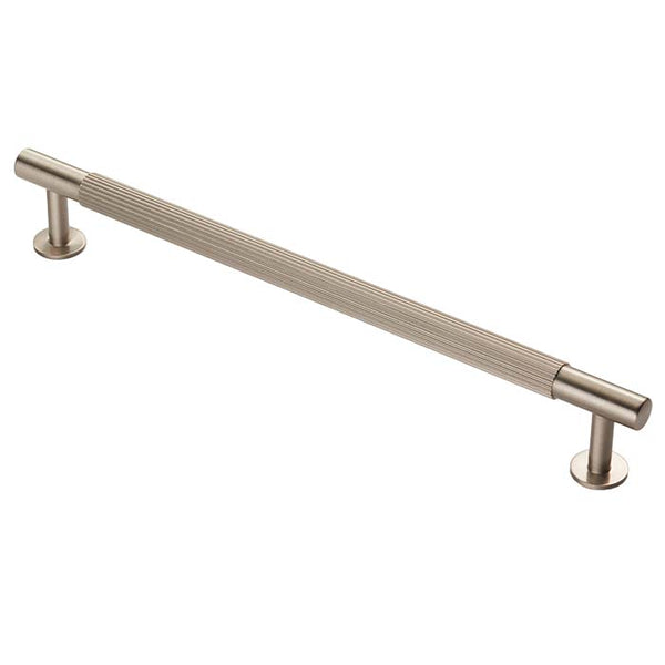 Carlisle Brass - Lines Pull Handle 224mm c/c - Satin Nickel - FTD710ESN - Choice Handles