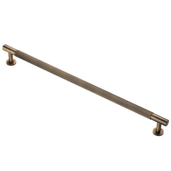 Carlisle Brass - Lines Pull Handle 320mm c/c - Antique Brass - FTD710HAB - Choice Handles