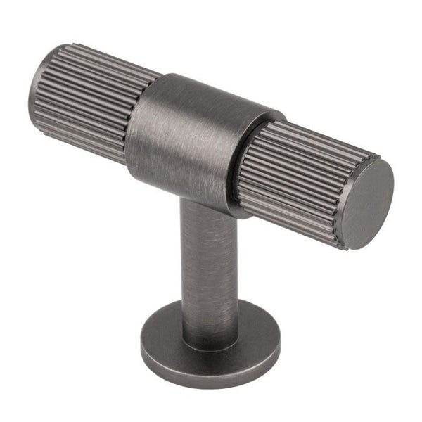Carlisle Brass - Lines T-bar knob 50mm - Anthracite - FTD711ANT - Choice Handles