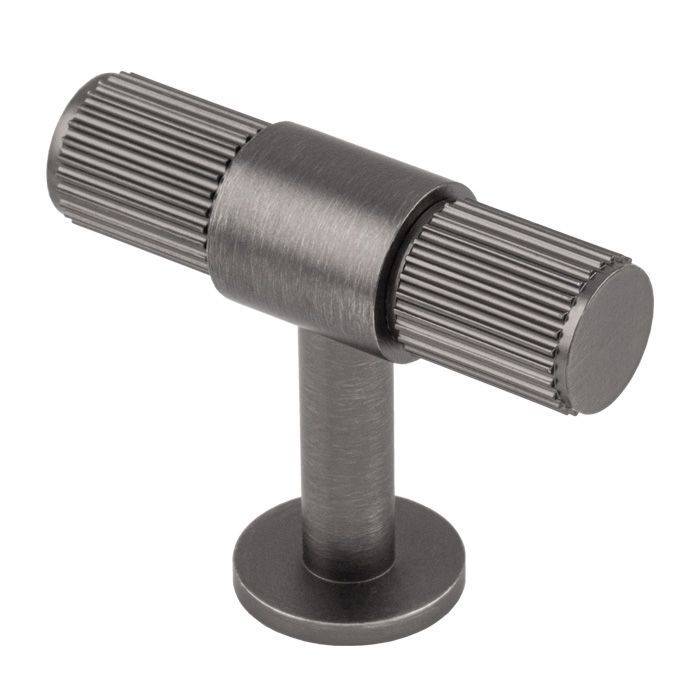 Carlisle Brass - Lines T-bar knob 50mm - Anthracite - FTD711ANT - Choice Handles