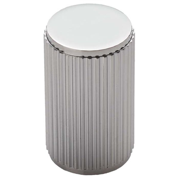 Carlisle Brass - Lines Knob 30mm - Polished Chrome - FTD712CP - Choice Handles