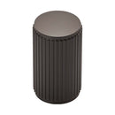 Carlisle Brass - Lines Knob 30mm - Matt Black - FTD712MB - Choice Handles