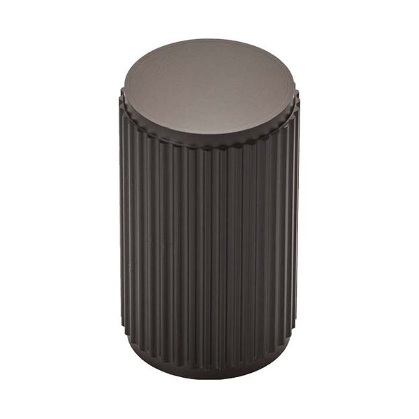 Carlisle Brass - Lines Knob 30mm - Matt Black - FTD712MB - Choice Handles