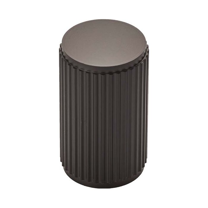 Carlisle Brass - Lines Knob 30mm - Matt Black - FTD712MB - Choice Handles