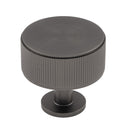 Carlisle Brass - Lines Radio Knob Anthracite 35mm - Anthracite - FTD713ANT - Choice Handles