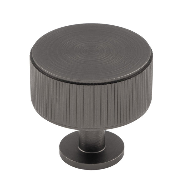 Carlisle Brass - Lines Radio Knob Anthracite 35mm - Anthracite - FTD713ANT - Choice Handles