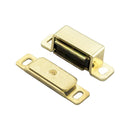 Carlisle Brass - 46 X 15 X 14mm - Steel Magnetic Catch - 6Kg Pull - Electro Brassed - FTD840EB - Choice Handles