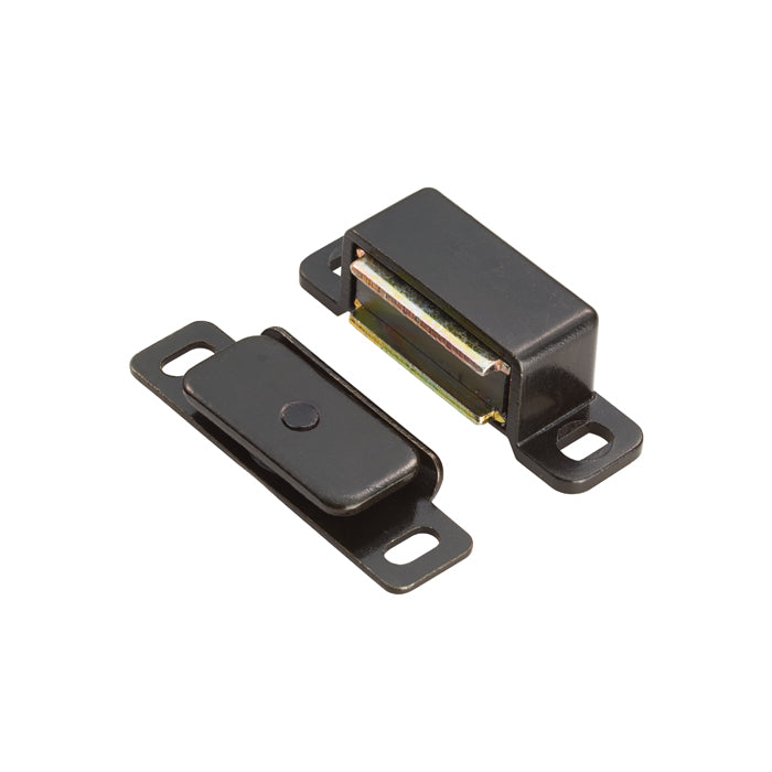 Carlisle Brass - 46 X 15 X 14mm - Steel Magnetic Catch - 6Kg Pull - Black - FTD840BLK