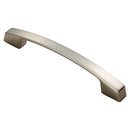 Carlisle Brass - Bridge Handle 128mm - Satin Nickel - FTD3165BSN - Choice Handles
