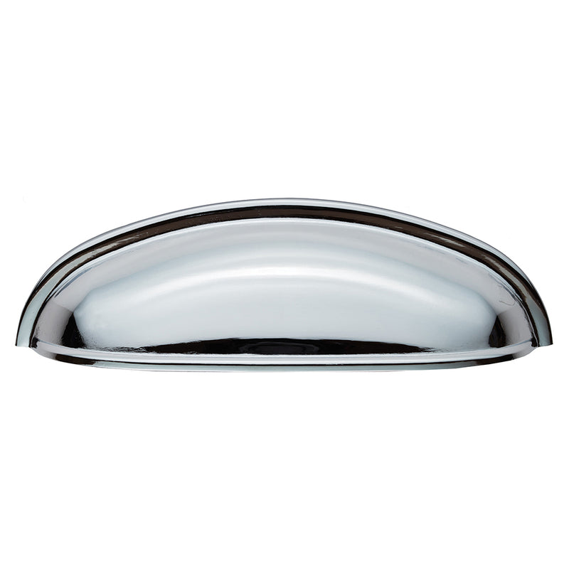 Modern Shaker Cup Pull 96mm - Polished Chrome - FTD559CP - Choice Handles