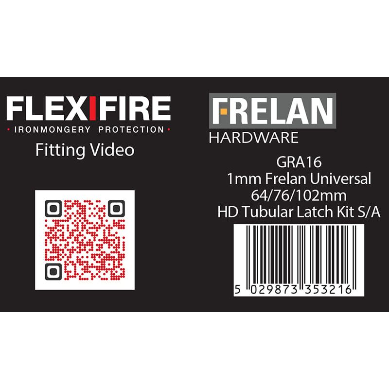 Intumescent Kits for 64,76 & 102mm HD Latches 1mm 30 Minute - GRA16 - Choice Handles