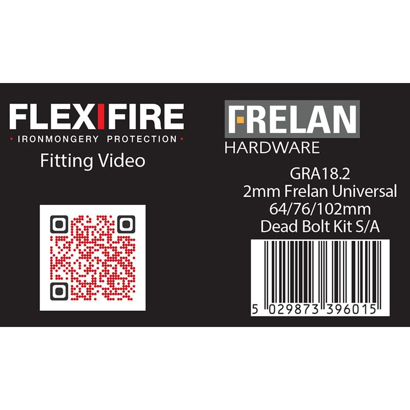 Intumescent Kits for 64,76 & 102mm HD Deadbolts 2mm 60 Minute - GRA18.2 - Choice Handles