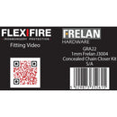 Kits for Concealed Door Controls 1mm 30 Minute - GRA22 - Choice Handles