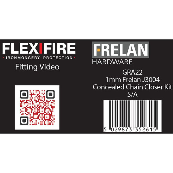 Kits for Concealed Door Controls 1mm 30 Minute - GRA22 - Choice Handles