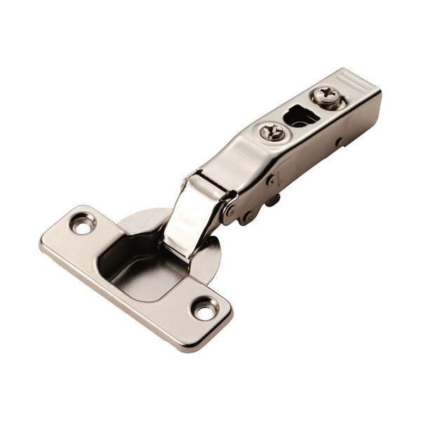 Carlisle Brass - Ftd Full Overlay Soft Close Hinge (C85A6A6F) - Nickel Plate - H4.100.35.10 - Choice Handles