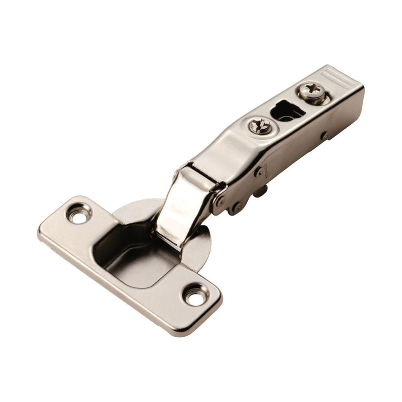 Carlisle Brass - Ftd Full Overlay Soft Close Hinge (C85A6A6F) - Nickel Plate - H4.100.35.10 - Choice Handles