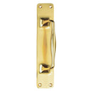 Carlisle Brass - Cast Pull Handle 297mm x 58mm  - Polished Brass - AA95 - Choice Handles