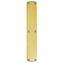 Carlisle Brass - Push Plate 457mm X 76mm - Polished Brass - PF102 - Choice Handles