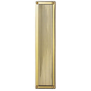 Carlisle Brass - Queen Anne - Finger Plate 305mm X 70mm - Polished Brass - M1002 - Choice Handles