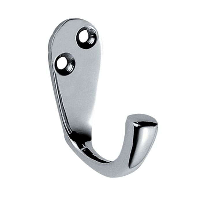 Carlisle Brass - Victorian Robe Hook - Polished Chrome - AA26CP - Choice Handles