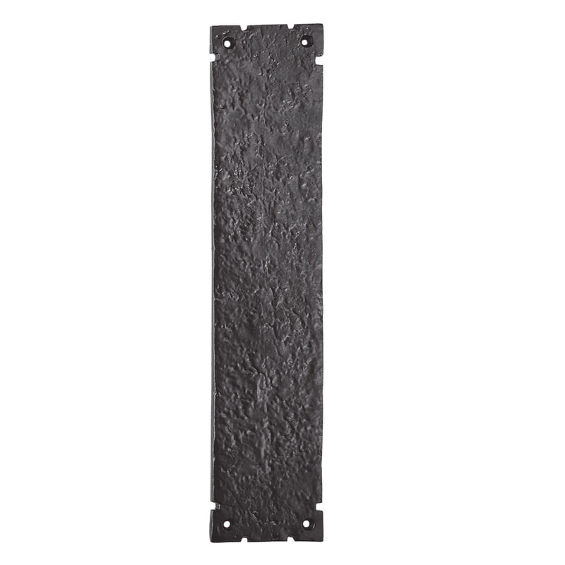 Carlisle Brass - Finger Plate 305mm X 73mm x7.3mm - Black Antique - LF55101