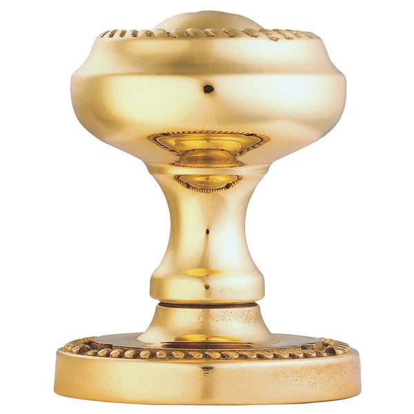 Carlisle Brass - Georgian Mortice Knob Furniture - Polished Brass - FG4 - Choice Handles