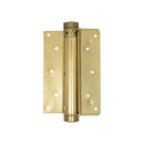 Frelan - 150mm Single Action Spring Hinge (Pair) - Polished Brass - HB3003-6PB - Choice Handles