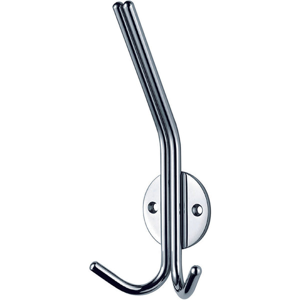 Eurospec - Hat and Coat Hook - Bright Stainless Steel - HCH1014BSS - Choice Handles